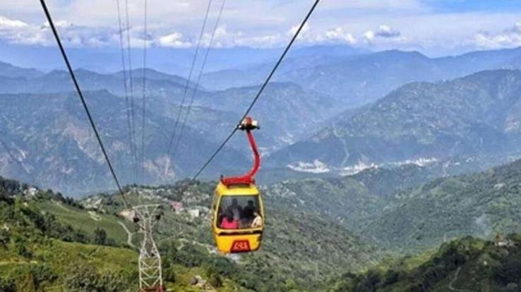 Himachal: 38 km long ropeway worth Rs 6,800 crore will be built from Parwanoo to Shimla.