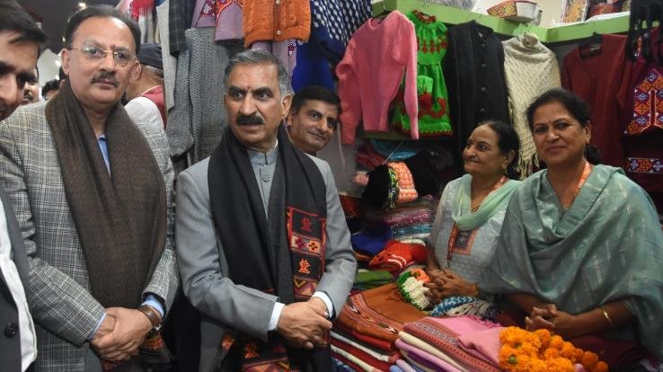 Chief Minister visits 43rd International Trade Fair held in New Delhi