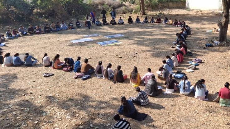 Various programs were organized on World AIDS Day in Government College Dadasiba.