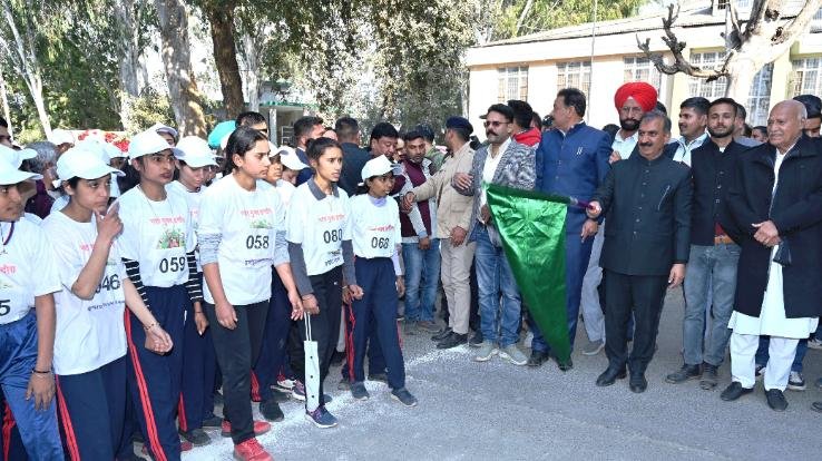 Kangra: Chief Minister flags off 'Drug Free Indora' awareness rally