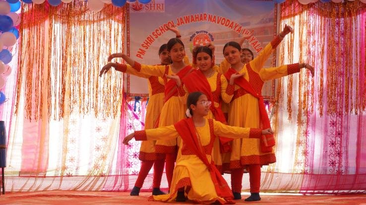 Annual prize distribution ceremony organized at Jawahar Navodaya Vidyalaya Reckong Peo.