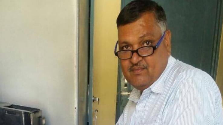 दुकानों की चेकिंग करते हुए पड़ा दिल का दौरा, हुई मौत