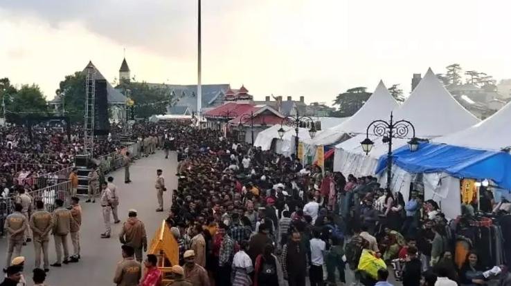 Questions raised on the stall set up for the first time at Shimla Ridge grounds!