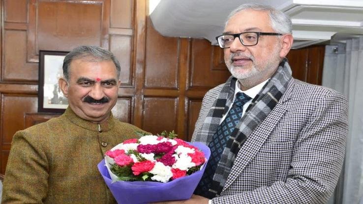 Justice Gurmeet Singh Sandhawalia Took As Chief Justice, Chief Minister Sukhu Congratulated