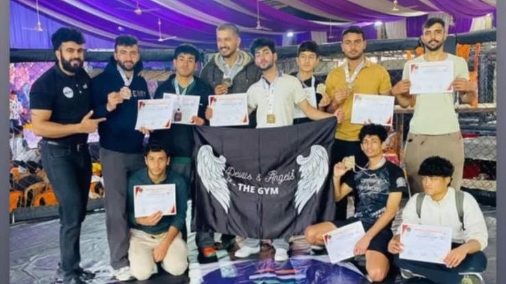 Himachal team won five gold medals in mixed martial arts