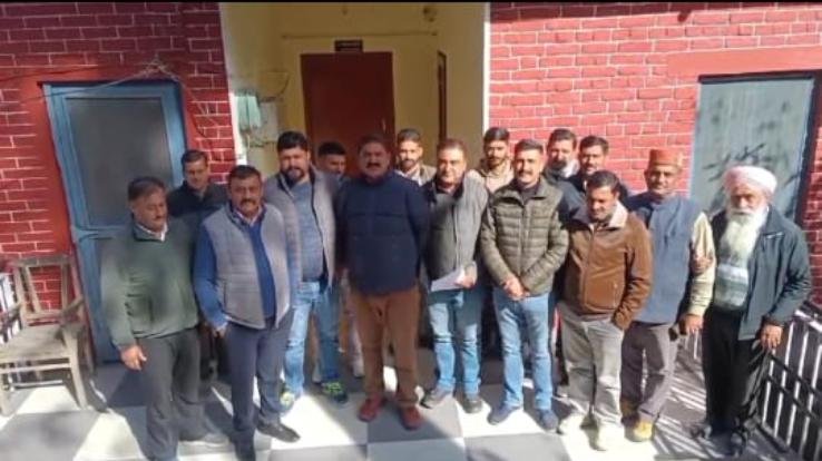 Contractor Association Rajgarh opened front against the government