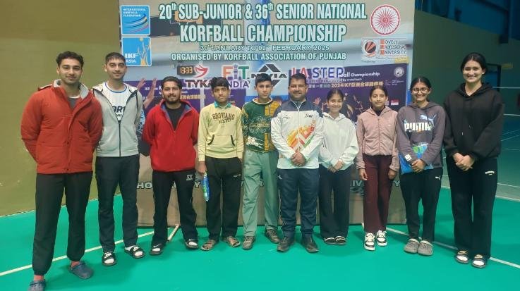 Kunihar: Eight players selected from district Solan for national korfball competition.