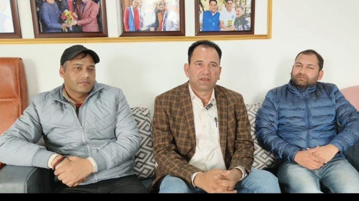 Parvez Ali Butt became the support of destitute cattle...adopted a cow from Manjeer Gosdan of Chamba.