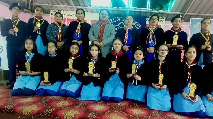 Scouts and Guides celebrated Thinking Day at BL School Kunihar