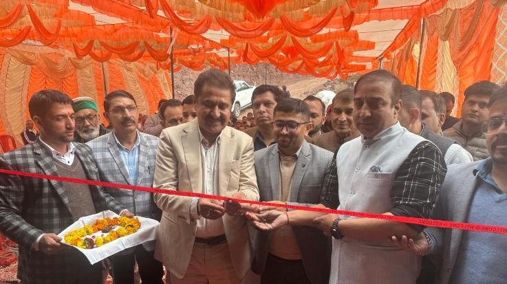 Kasauli-MLA- of- Doon- Assembly- constituency- Chaudhary- Ramkumar- inaugurated- the- rice- mill- built- in- Banlagi- Industrial -Area