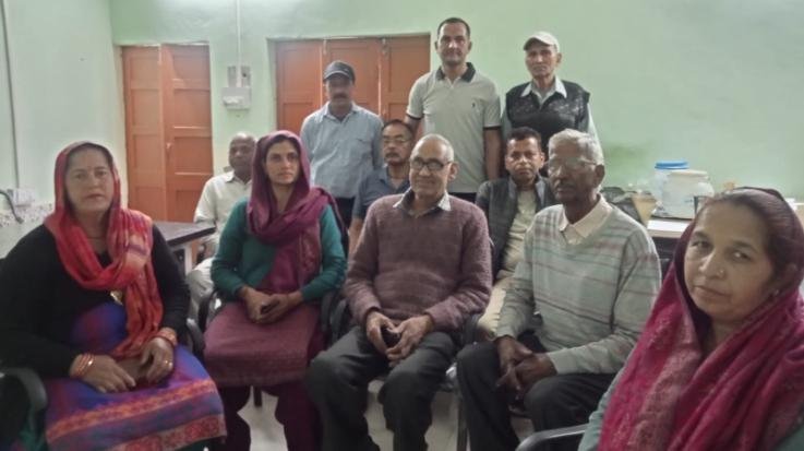 Executive- Committee -meeting -of -Jwalamukhi -Vikas -Sabha-, Himachal- Chapter- held
