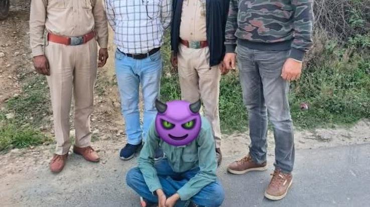 Mandi: Sarkaghat police arrested a 20-year-old youth with 3 grams of chitta
