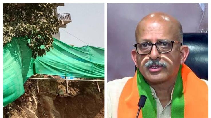 Excavation was done carelessly in Dehra and now the national highway has collapsed: Hoshiar Singh