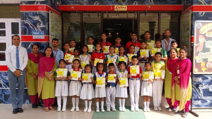 Rakkad: Students of Lotus International Convent School won the International Mathematical Olympiad