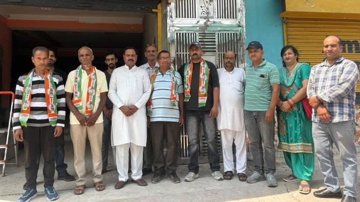 Upper Pragpur's Deputy Chief Ashish Patial joined Congress