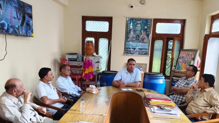Sub-Divisional- Magistrate- Baijnath- Sankalp -Gautam- inspected- Mahakal- Temple- and- Baijnath- Shiva -Temple