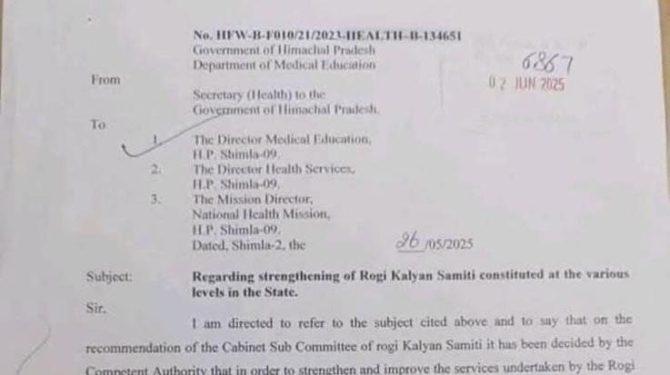 Now -you -will- have -to- pay -Rs- 10- to -get -a -prescription- in- Himachals -government- hospitals