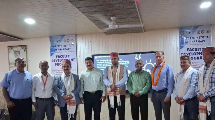 Kangra-: Second -day- of- Faculty -Developmen-t Program -at -Laureate- Pharmacy- Institute-, inaugurated- by- Vice -Chancellor- Mahavir -Singh