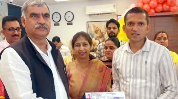 Jwalamukhi-: Rahul -Garhwal -of -Himachal -becomes -the- first licensed- paramotor- pilot- of- the -state