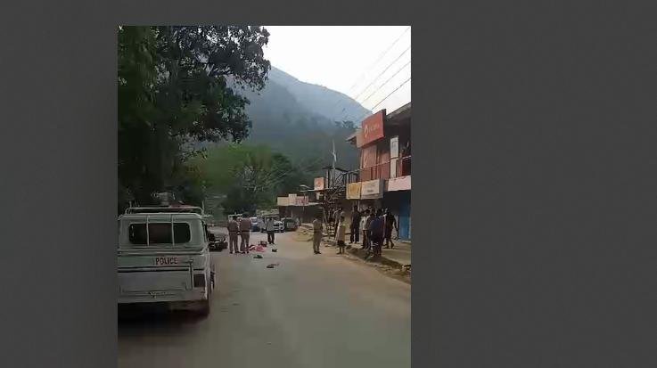 Tragic- accident -on- Mandi-Pathankot- NH-: Bike -rider -dies -after -being -hit -by -a t-ruck