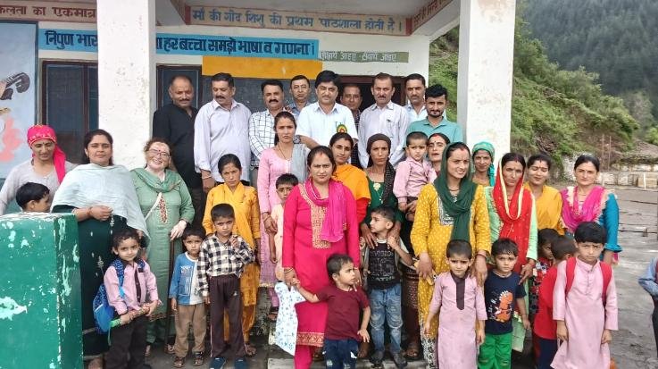 Sirmour: Pre-primary classes started in Government Primary Centre School Bhatgarh