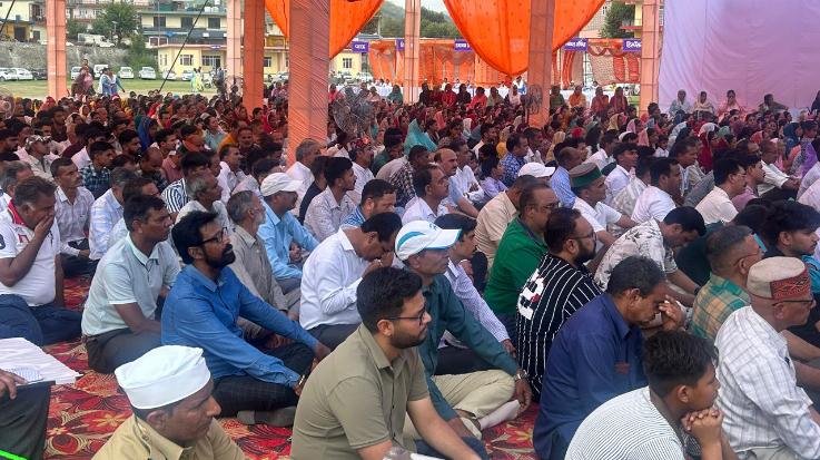 Grand Nirankari Sant Samagam concluded in Kunihar, Rajpita Ramit ji gave the message of peace and unity