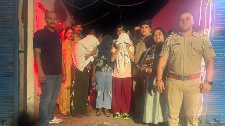 Kangra police took major action, exposed prostitution near Tanda Medical College