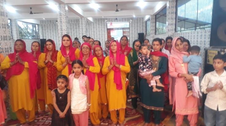Kunihar: Six-day Krishna Katha begins at Banke Bihari Temple Pattabarawari