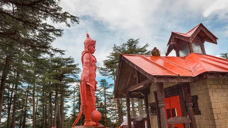 jhakhoo mandir shimla hanuman temple 
