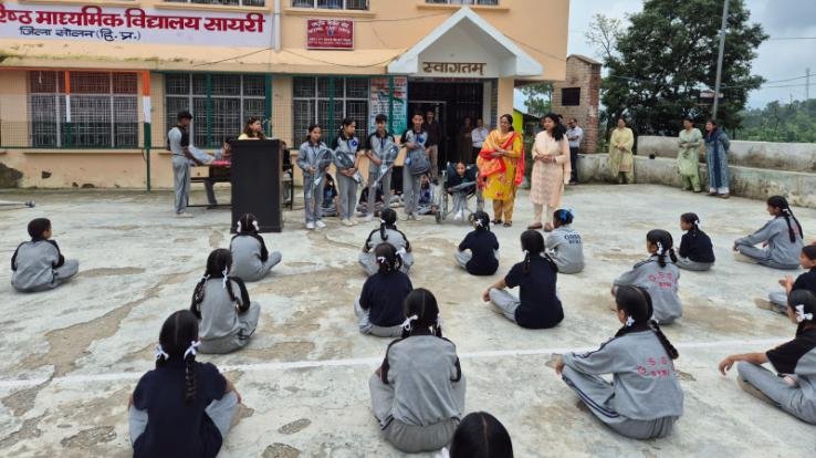 Kunihar: Awareness program organized on National Dengue Day in Government Secondary School Sayri