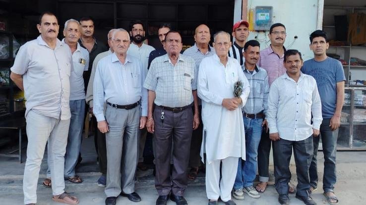 Dhaniram Tanwar again became the head of Kunihar Vikas Sabha, selected unanimously