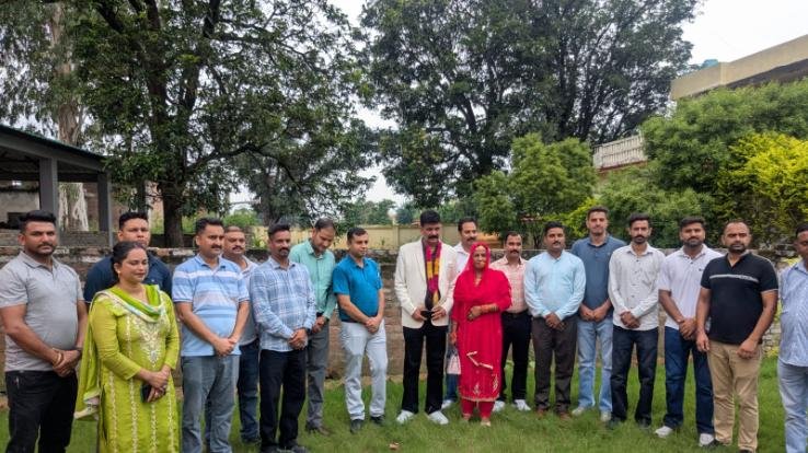 Jwalamukhi: Arvind Sharma retired from Forest Department, served for 40 years