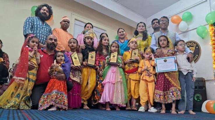 'Sundar Radha-Naughty Kanha' fancy dress competition at Shimla Acting Academy, young artists spread their charm
