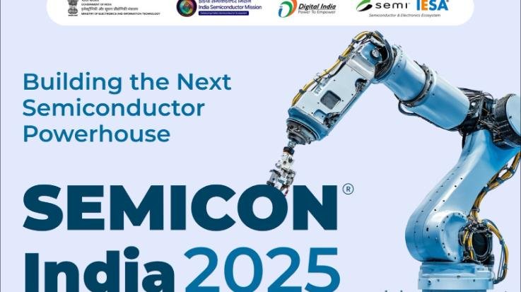 PM Modi inaugurates Semicon India 2025, around 350 companies participate