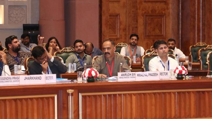 Anirudh_Singh_arrived_at_the_one_day_round_table_conference_and_dialogue_program