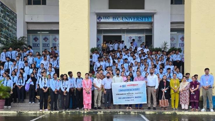 Solan_IEC_University_organised_an_industrial_visit_to_Steelbird_Company_for_the_students