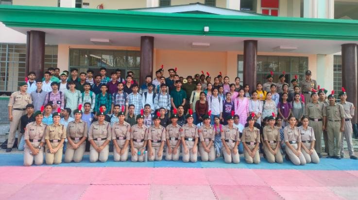 Dhaliara_NCC_enrollment_drive_concludes_at_Government_College_Dhaliara