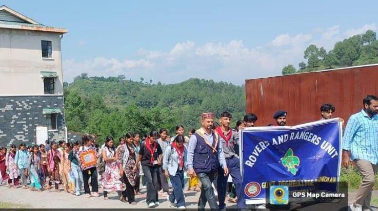 काँगड़ा: राजकीय महाविद्यालय खुण्डियाँ में रोवर रेंजर इकाई द्वारा विश्व शांति दिवस का किया गया आयोजन