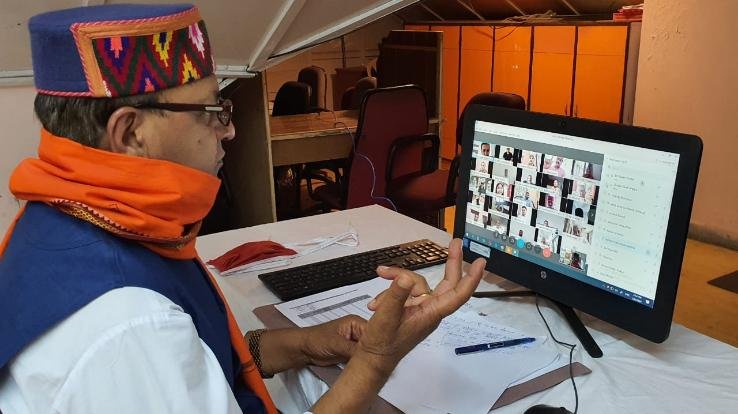 डेढ़ माह में भाजपा ने 14000 कार्यकर्ताओं के साथ किया संपर्क