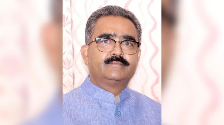 Dehra_March_to_Dharamshala_on_December_4_against_the_government_Bikram Thakur