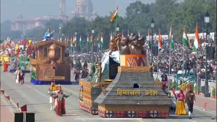 A_glimpse_of_Himachal's_culture_was_seen_on_the_path_of_duty_in_Delhi_after_six_years.