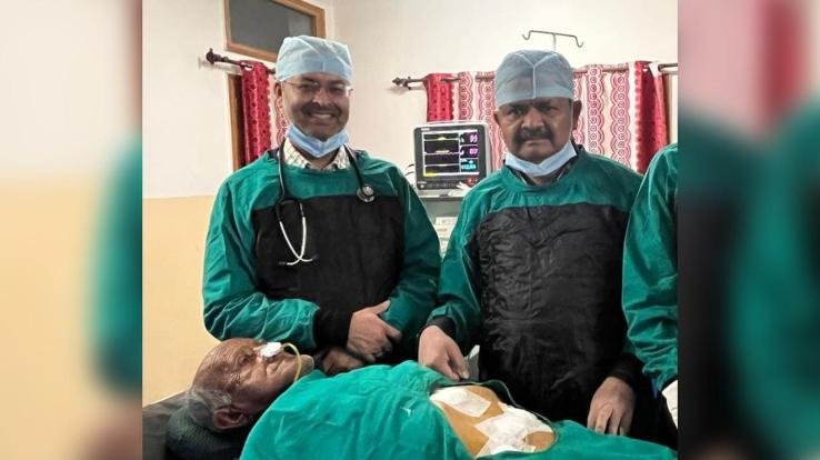 Solan: Sai Sanjivani Hospital's big success, successful operation of duodenal ulcer perforation