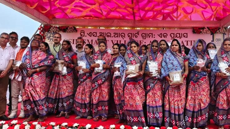 CSIR-IHBT participated in the inaugural event of CSIR Smart Village Mission activities in Odisha