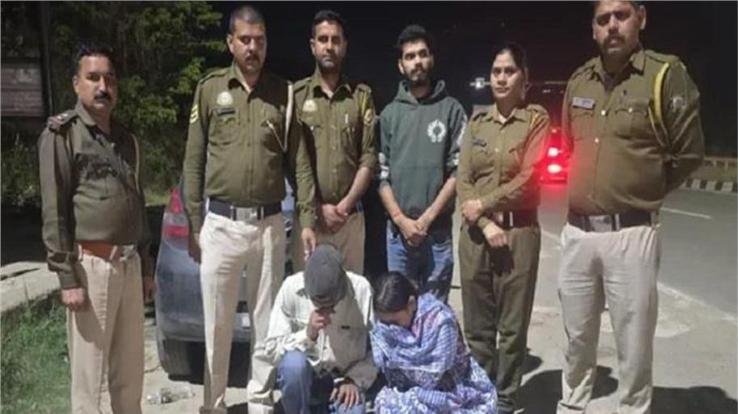 Major action against drugs in Mandi; husband and wife carrying drugs from Chandigarh arrested