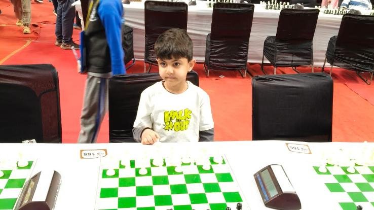 Himachal: Little chess player Shreyan Sharma achieved FIDE rating at the age of 5
