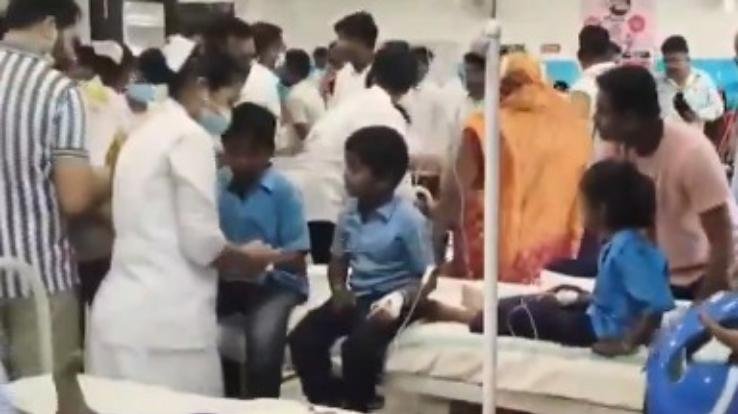Mid-day meal at a government school in Bihar sparks uproar, with over 150 children falling ill; claims of finding a 'baby snake' in the plate