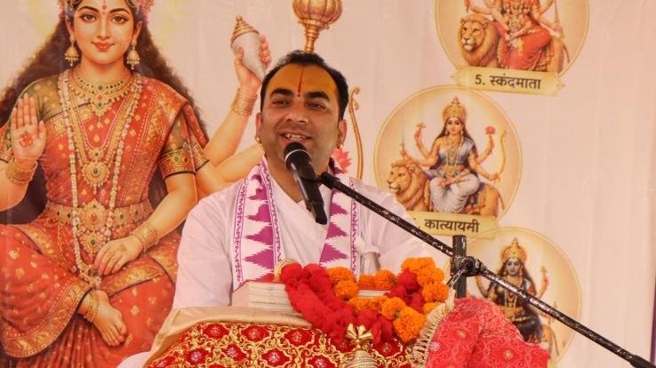  Kangra: Attainment of God is possible only through the practice of seed mantras: Acharya Sakshi Chaitanya