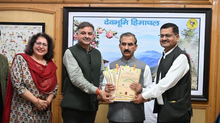 8 traditional products from Himachal receive GI tags; a major step towards global recognition.