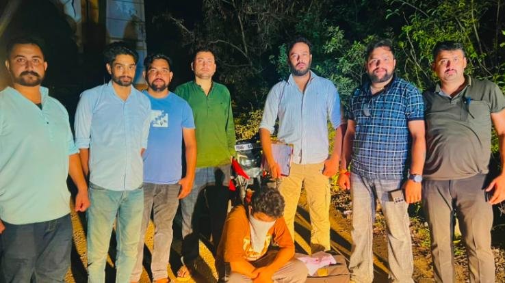 Noorpur police crack down on drug smugglers; youth from Pathankot arrested with 10.18 grams of 'Chitta' (heroin), bike seized.