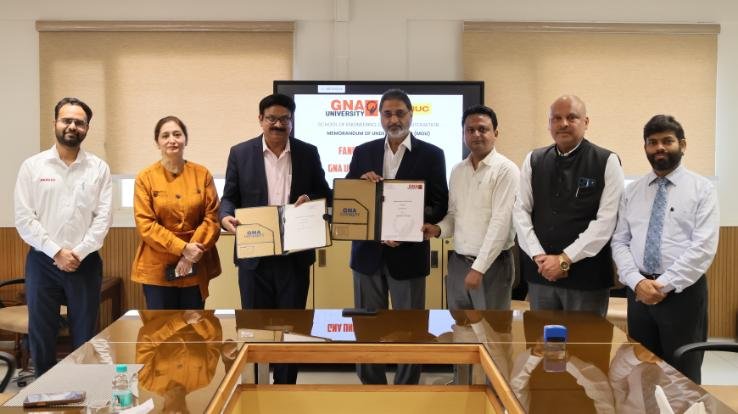 Punjab's first robotic system integration lab inaugurated at GNA University.